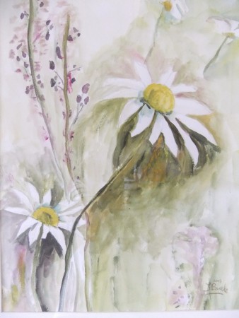 Margriet,2013 aquarel,Verkocht